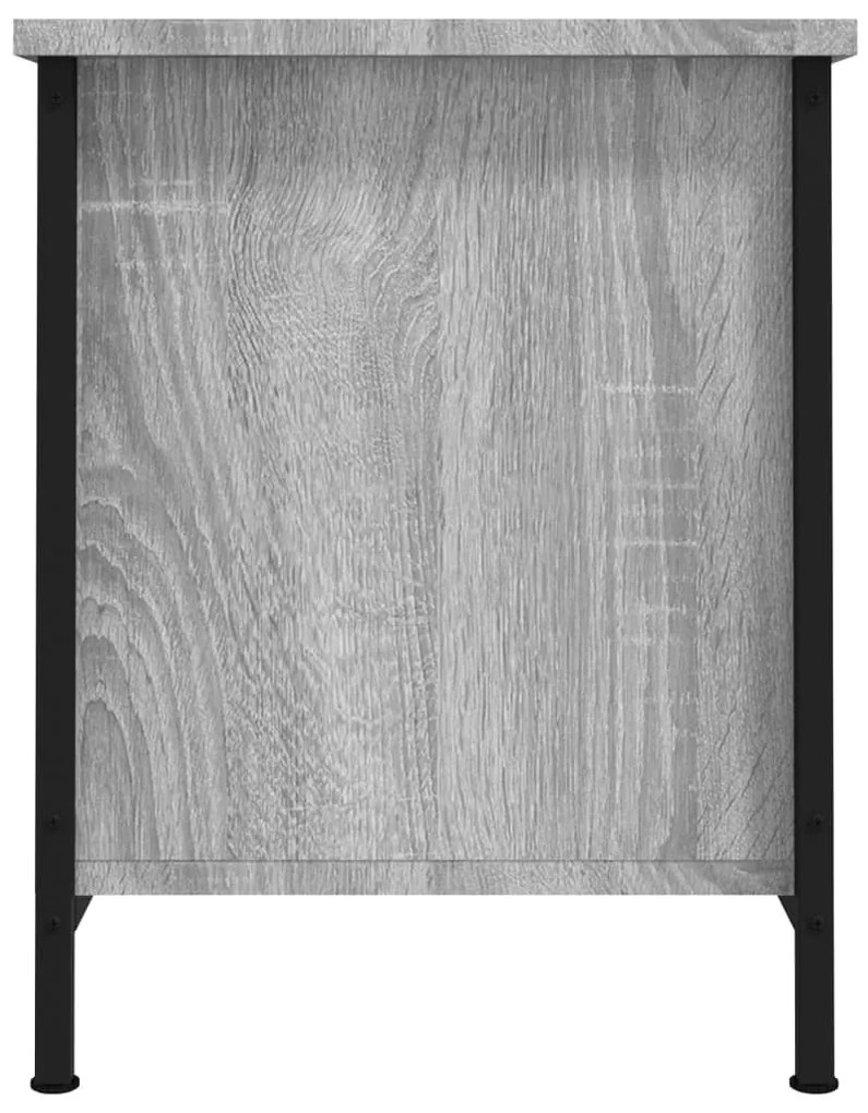 Móvel para TV c/ portas 60x35x45 cm deriv. madeira cinza sonoma