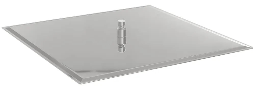 Cabeça de chuveiro quadrada em aço inoxidável 304 50x50 cm