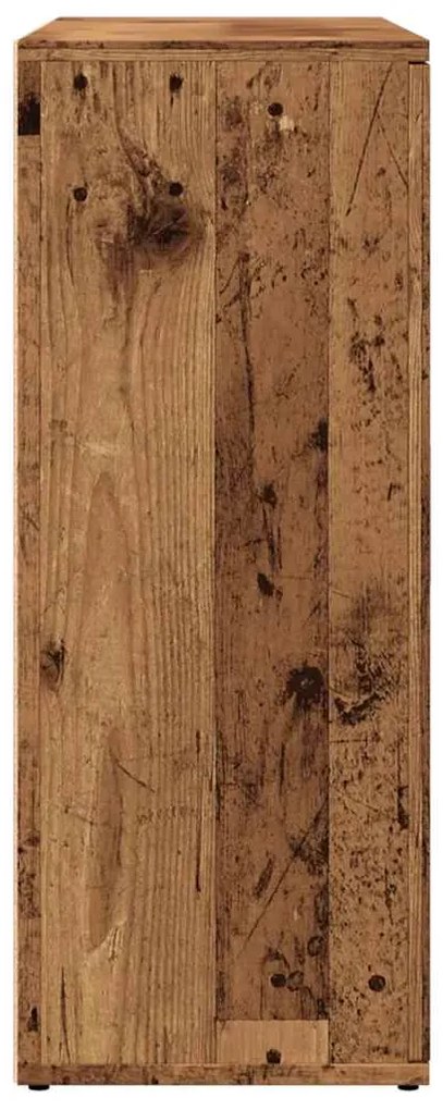 Aparador 91x29,5x75 cm derivados de madeira madeira velha