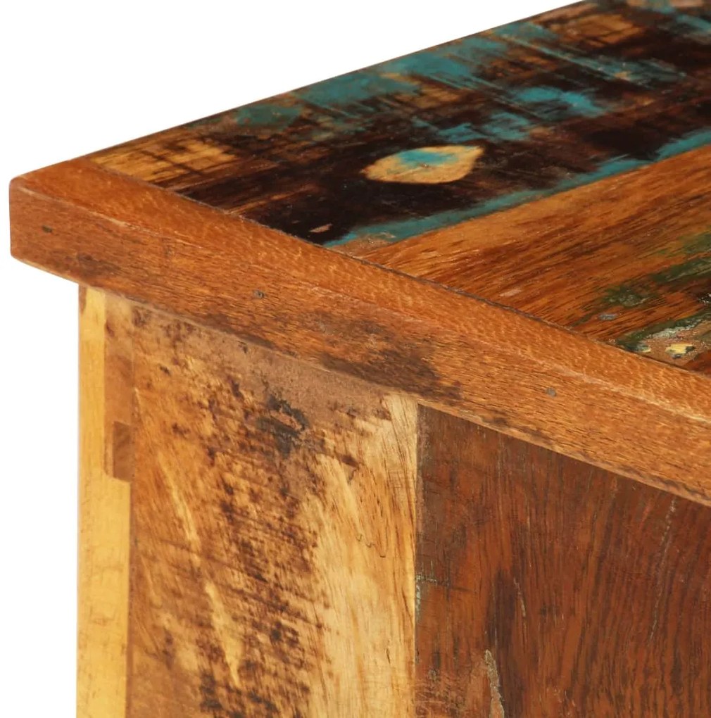 Móvel de TV 80x30x40 cm madeira recuperada maciça