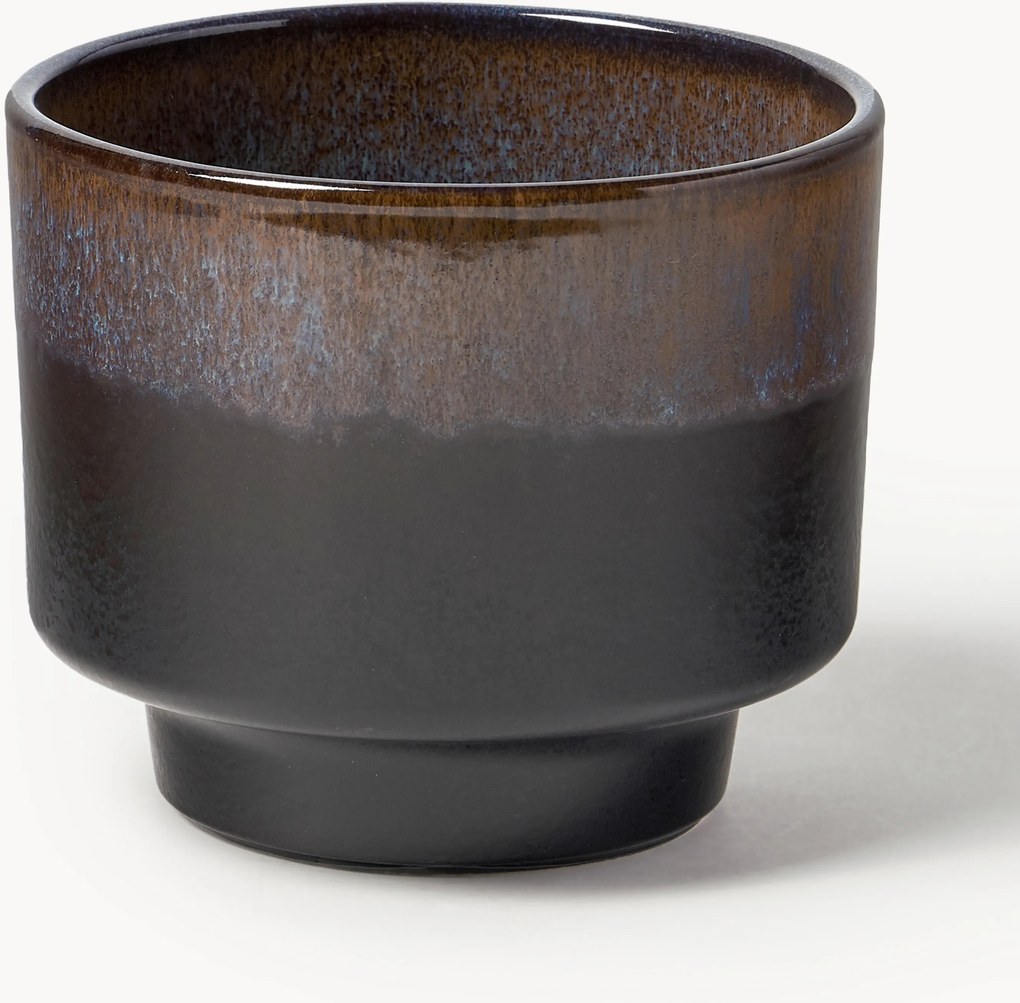 Vaso vidrado Solis, Alt 13 cm