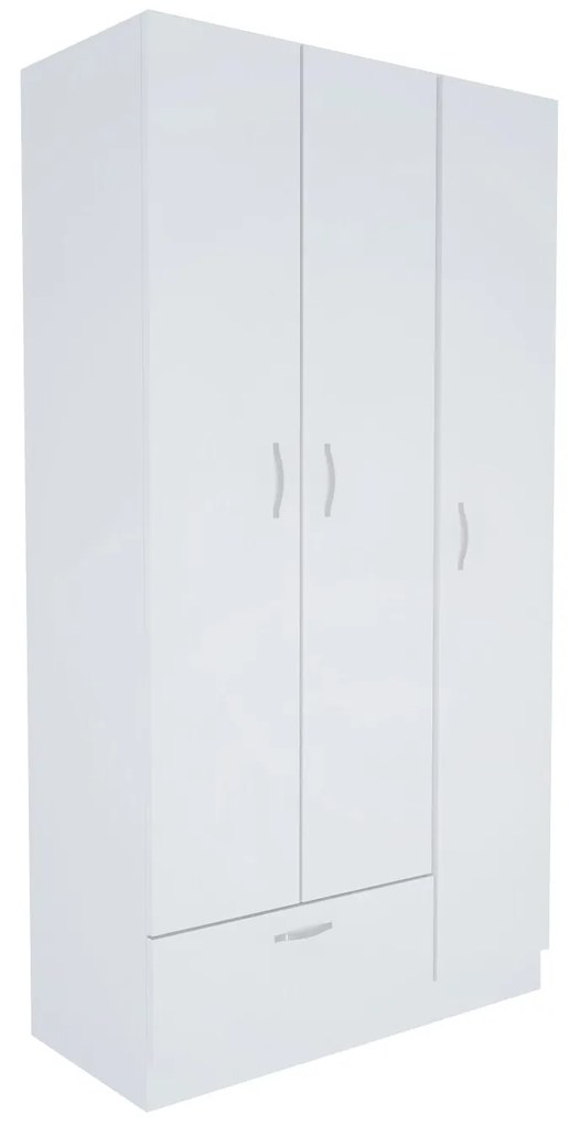 Roupeiro Gabi – Branco – 90x170x40 cm