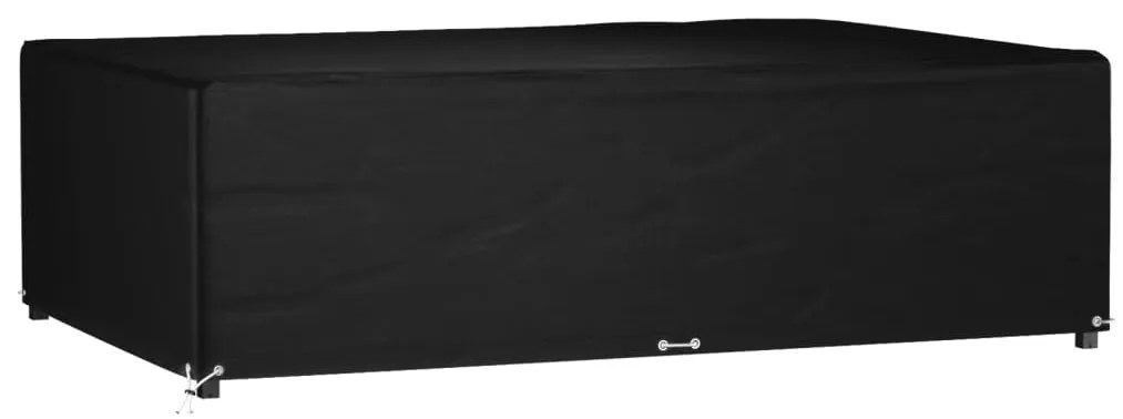Capa p/ mobiliário de jardim 12 ilhós 227x152x65 cm retangular