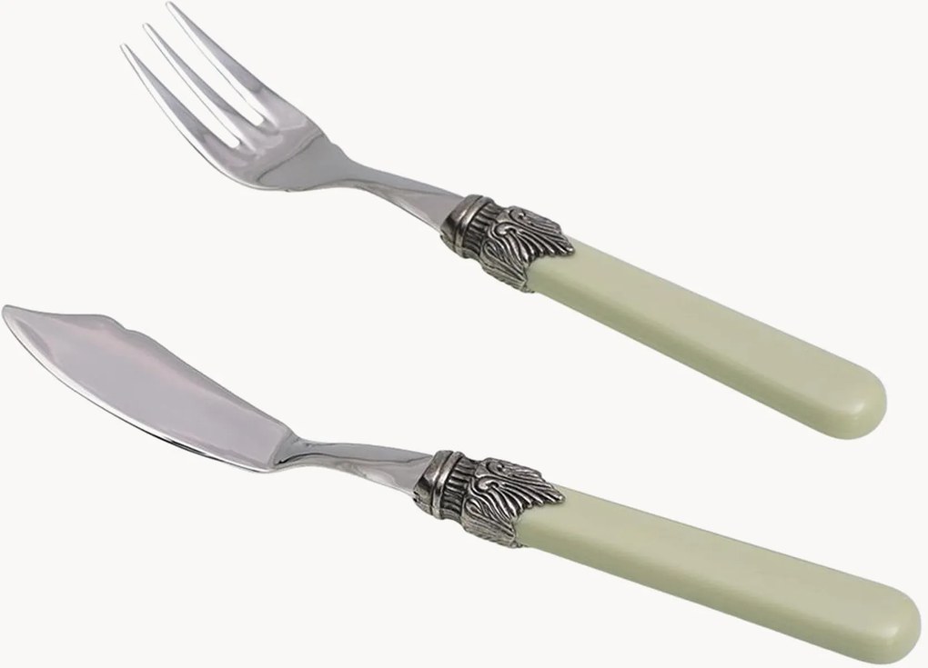 Conjunto de peixe Classic, 6 pessoas, conjunto de 12