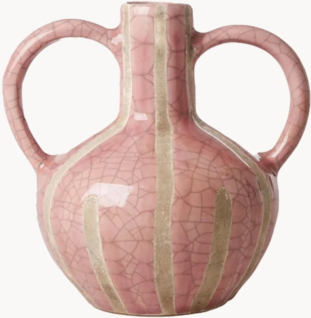 Jarra em cerâmica Blush, Alt 15 cm
