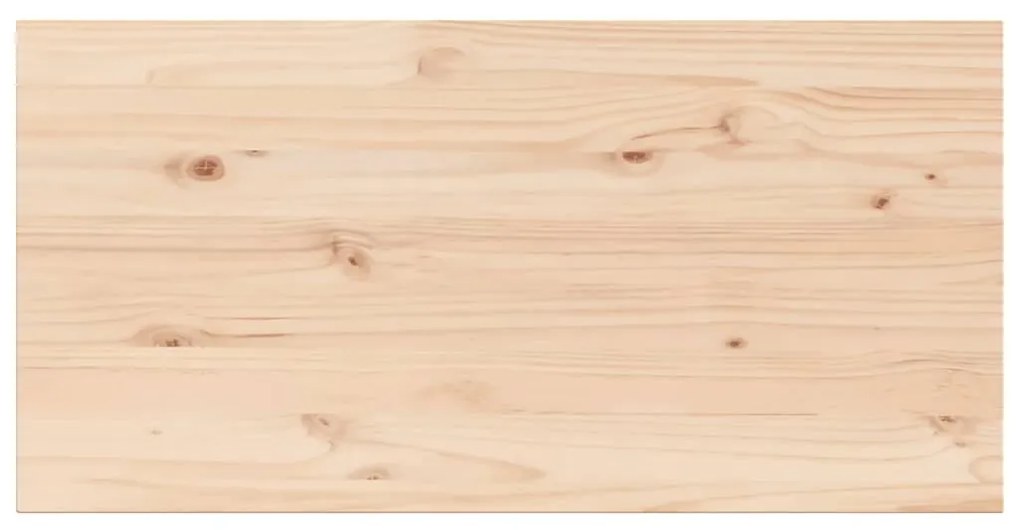 Tampos de mesa retangulares 4 pcs 100x50x2,5 cm pinho maciço