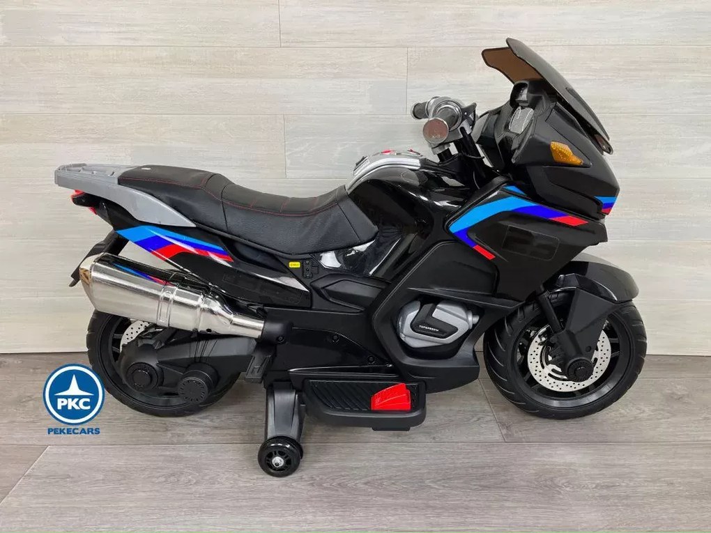 Mota elétrica para crianças BMW Style 12V R1200 Preta