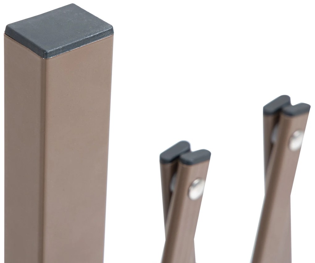 Cerca de Jardim em Liga de Alumínio Barreira de Exterior Extensível Ce