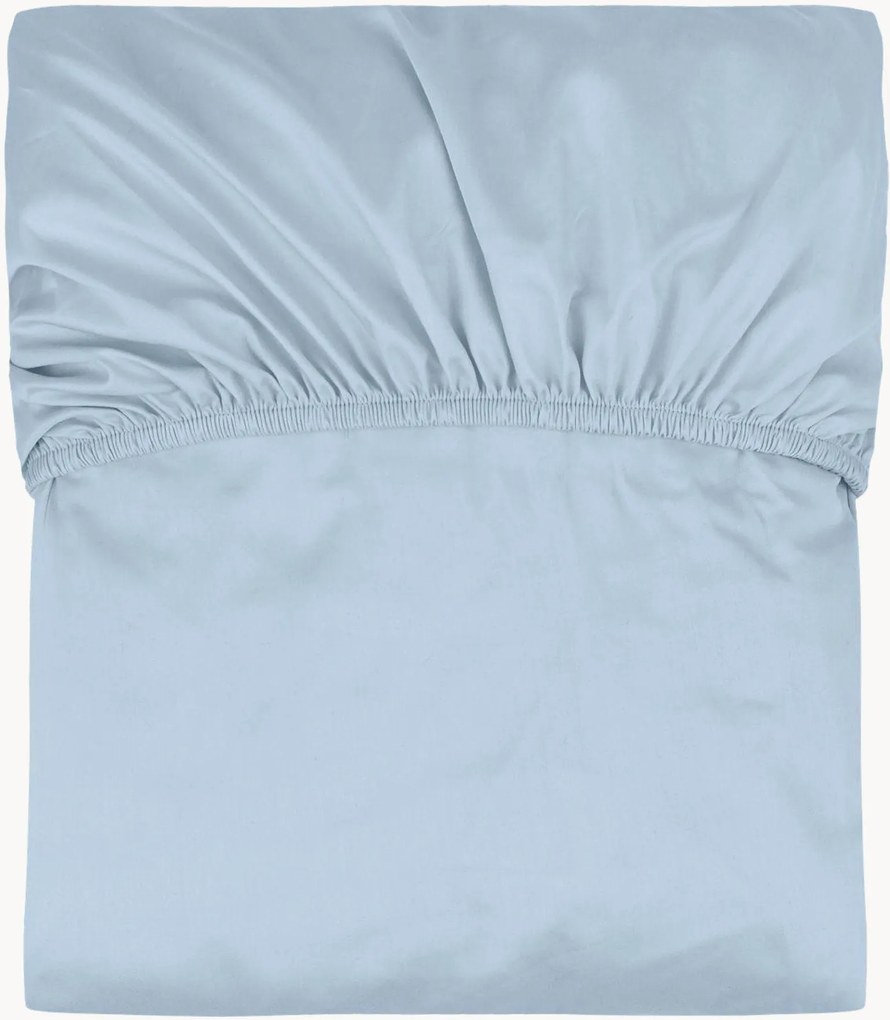 Lençol ajustável em cetim de algodão Oba