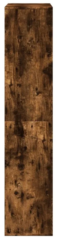 Estante 100x33x156,5 cm derivados de madeira carvalho fumado