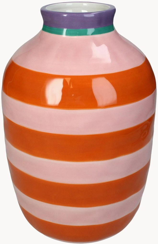 Jarra às riscas Echo, Alt 26 cm