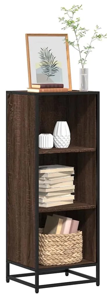 vidaXL Estante 40x35x107,5 cm derivados de madeira carvalho castanho