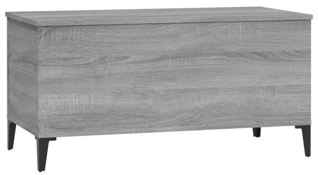 Mesa de centro 90x44,5x45 cm derivados de madeira cinza sonoma