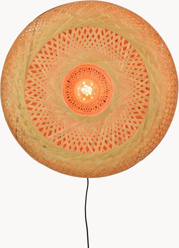 Candeeiro de parede em bambu Palawan