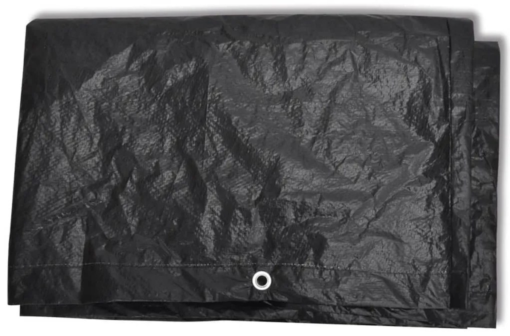 Capa para mobiliário de jardim com 8 ilhós 140x70x90 cm