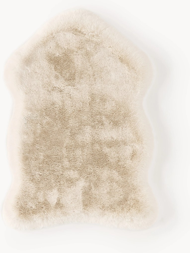 Tapete em pelo sintético artesanal Salla