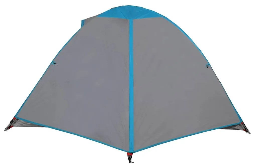 Tenda de campismo cúpula para 2 pessoas impermeável azul