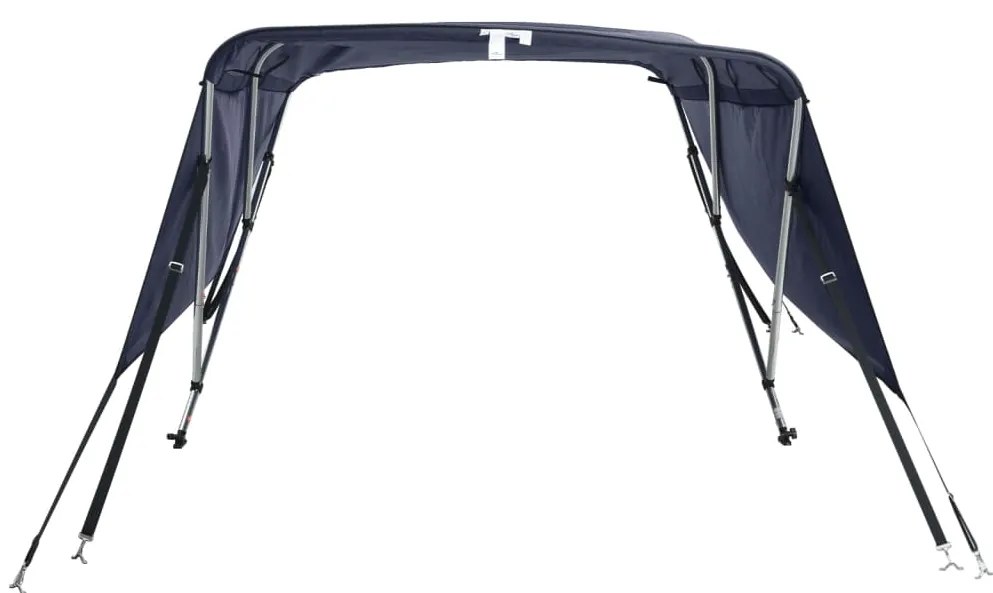 Toldo de 3 arcos Bimini c/ paredes laterais 183x(170-182)x137cm