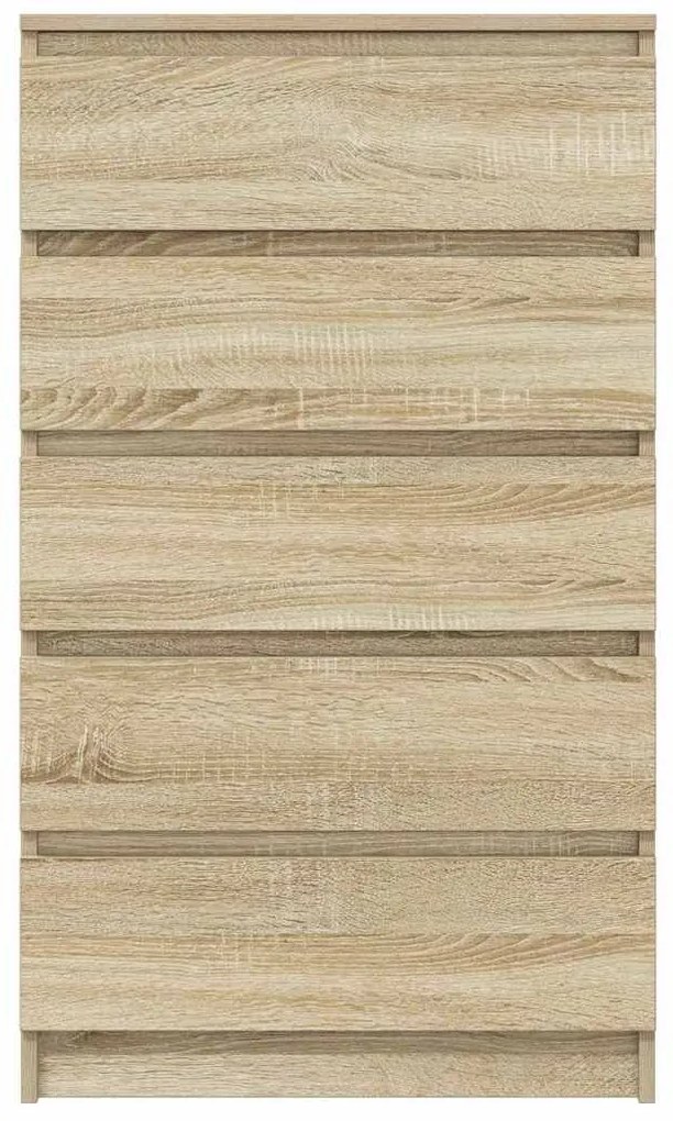 Armário de gavetas 60x36x103 cm deriv. madeira carvalho sonoma