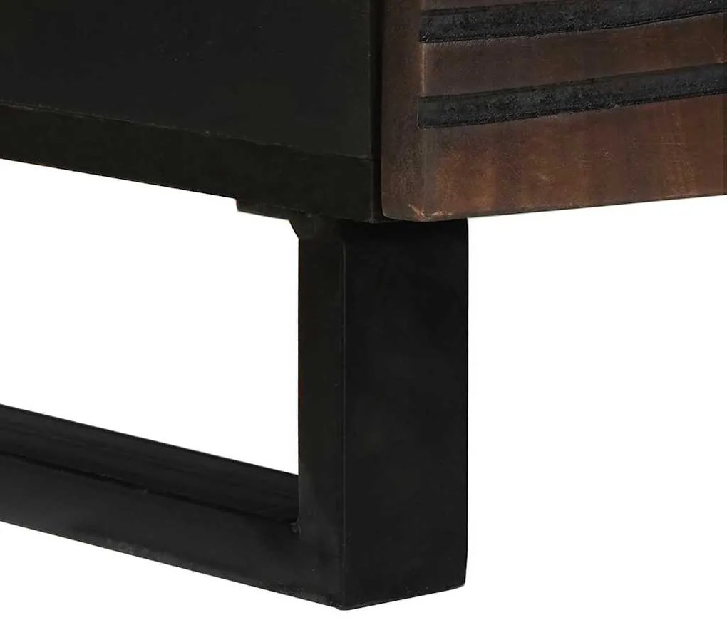 Mesa de Centro 80x54x40 cm em Madeira Nobre de Mangueira