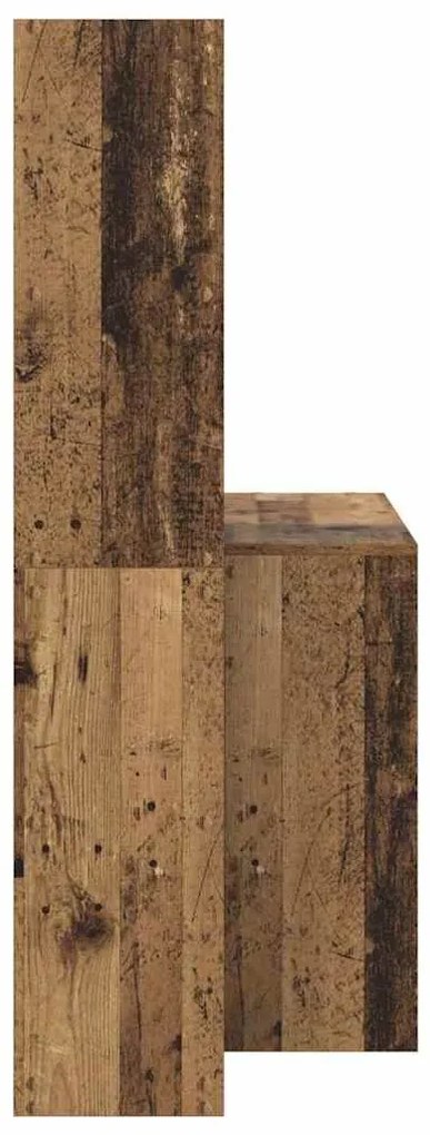 Mesa Madeira antiga 138.5 x 55 x 143 cm Madeira processada