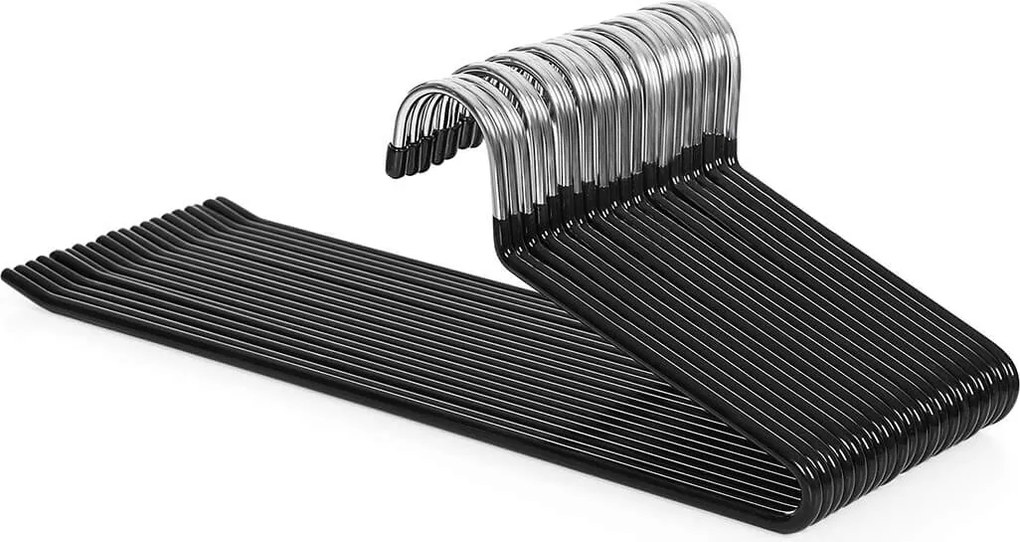 Conjunto 20 Cabides Ganchos abertos de metal,