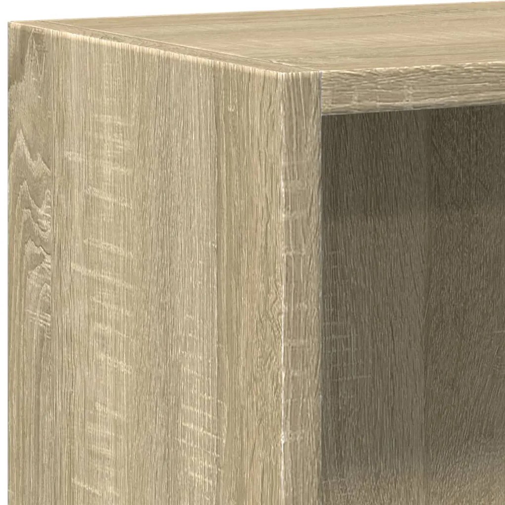 Estante 60x24x76 cm derivados de madeira carvalho sonoma
