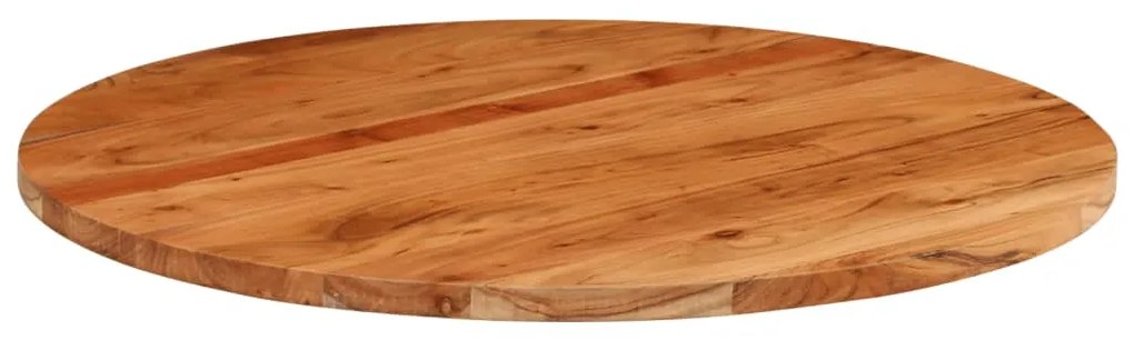 Tampo de mesa redondo Ø90x3,8 cm madeira de acácia maciça