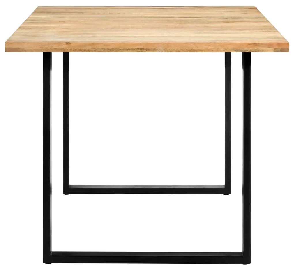 Mesa de jantar 180x90x76 cm madeira de mangueira maciça