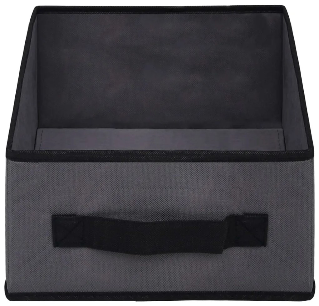 Armário de arrumação com 6 gavetas 55x29x55 cm aço cinzento