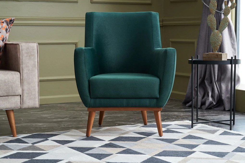 Cadeira Wing Gonca – Verde – 74x80x75 cm
