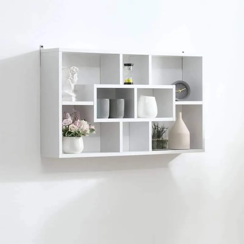 Estante Simple com 8 Prateleiras - Design Moderno