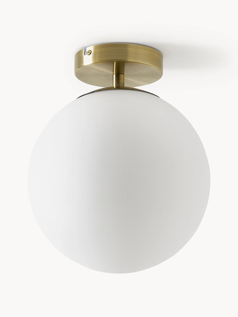 Small Glass Ceiling Lamp Hitch