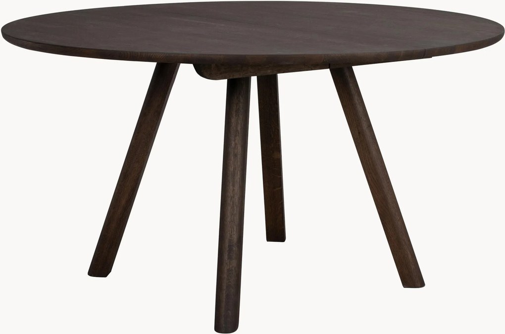 Mesa de jantar redonda em madeira de carvalho Clapperton, Ø 140 cm