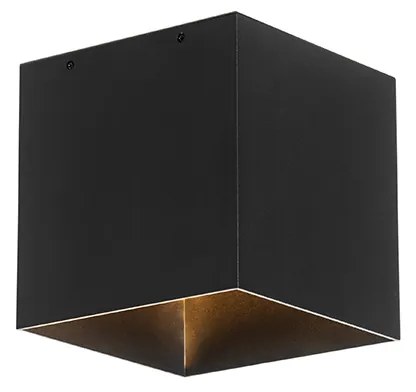 LED Candeeiro de parede exterior preto com luz regulável e sensor solar - Charlotte Moderno