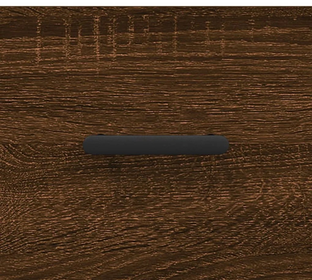 Mesa de cabeceira 2 pcs derivados de madeira carvalho castanho