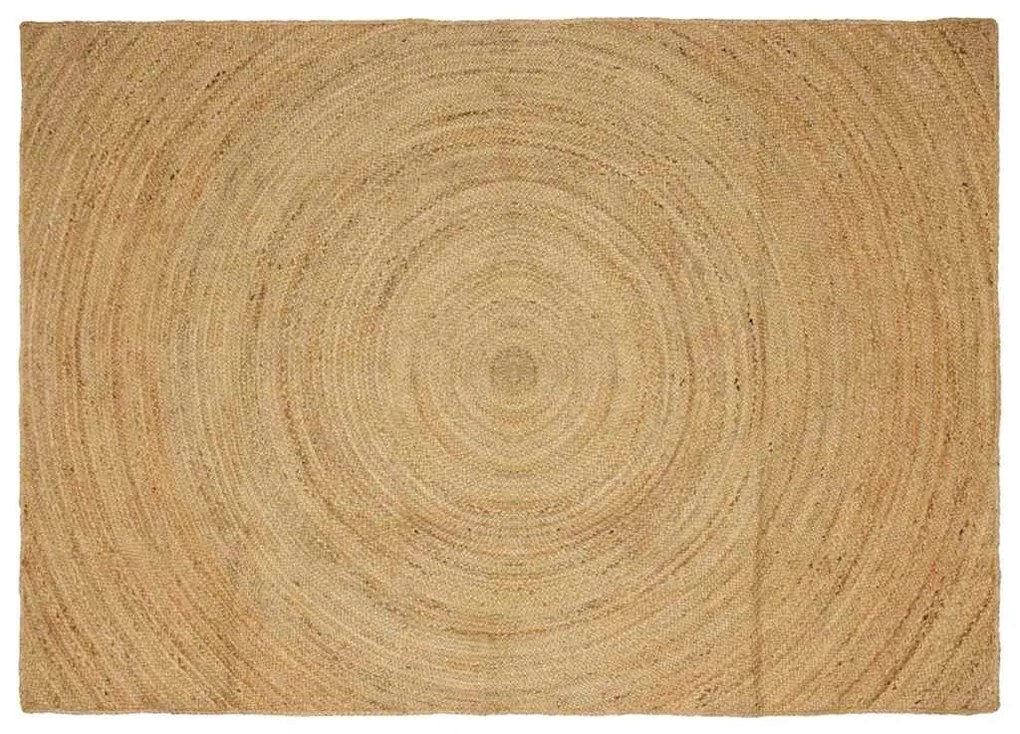 vidaXL Tapetes de área Retangular Castanho 200 x 290 cm Juta