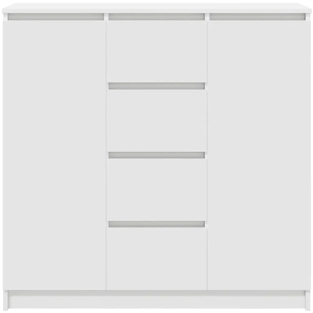 Aparador c/ gavetas 100,5x35x98,5cm derivados de madeira branco