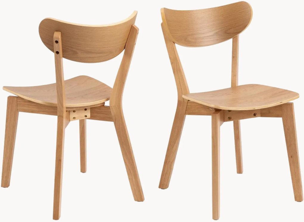 Cadeiras de jantar Roxby, conjunto de 2