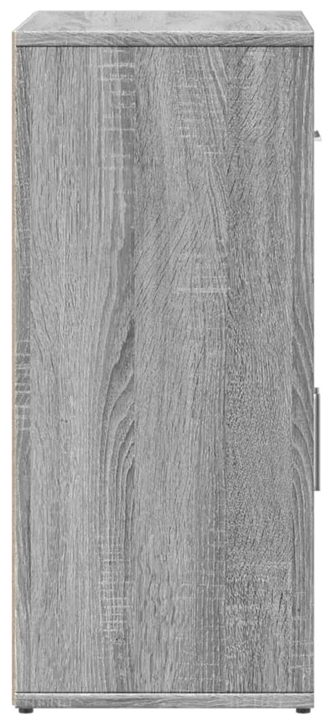 Aparador 60x31x70 cm derivados de madeira cinzento sonoma