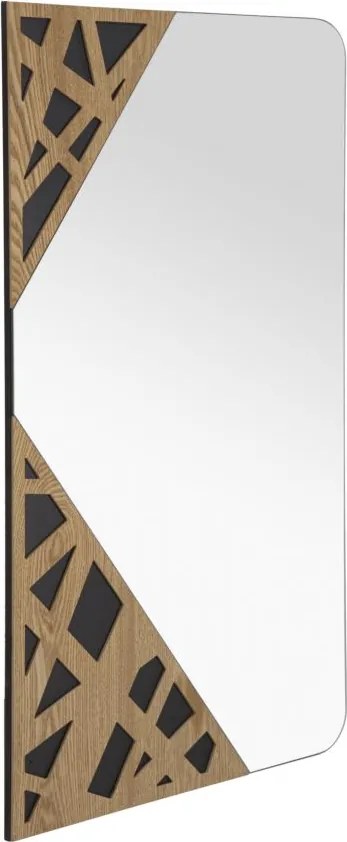 ESPELHO DE PAREDE ANGULAR 50X1X90 CM MULTICOLORIDO