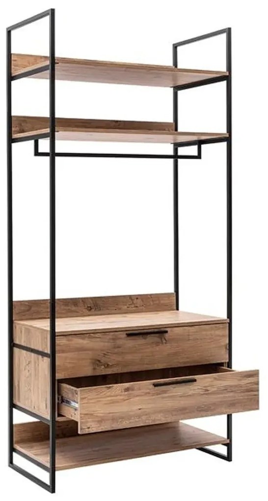 Guarda-roupa Dynamic – Pinho Atlântico – 104x225x52 cm