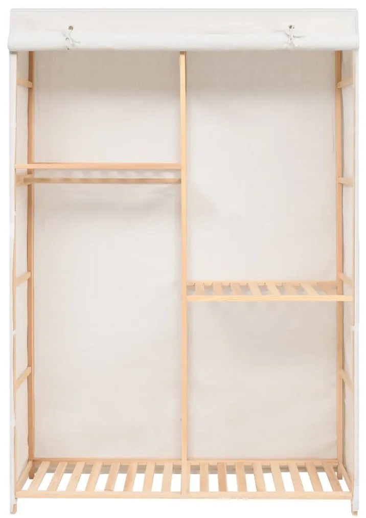 Roupeiro/guarda-roupa 3 prateleiras 110x40x170 cm
