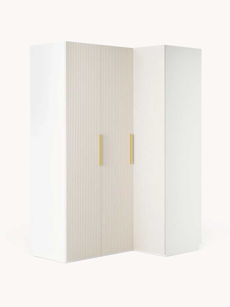 Roupeiro de canto modular Simone, L 165 cm, vários tamanhos