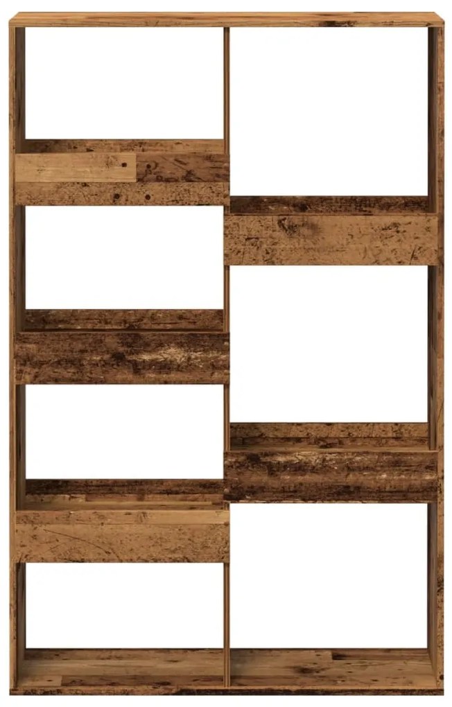 Estante 100x33x155,5 cm derivados de madeira madeira velha