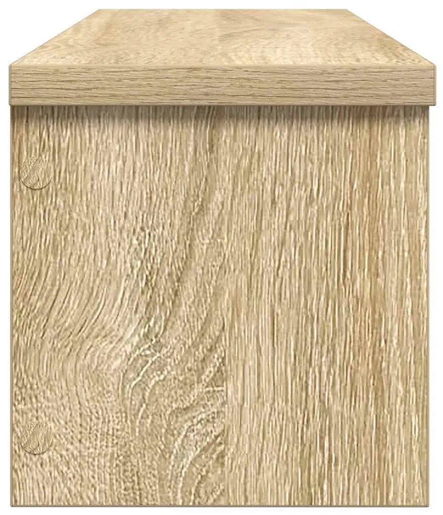 Racks de cozinha empilhável 2 pcs Sonoma Carvalho 50x15x16 cm