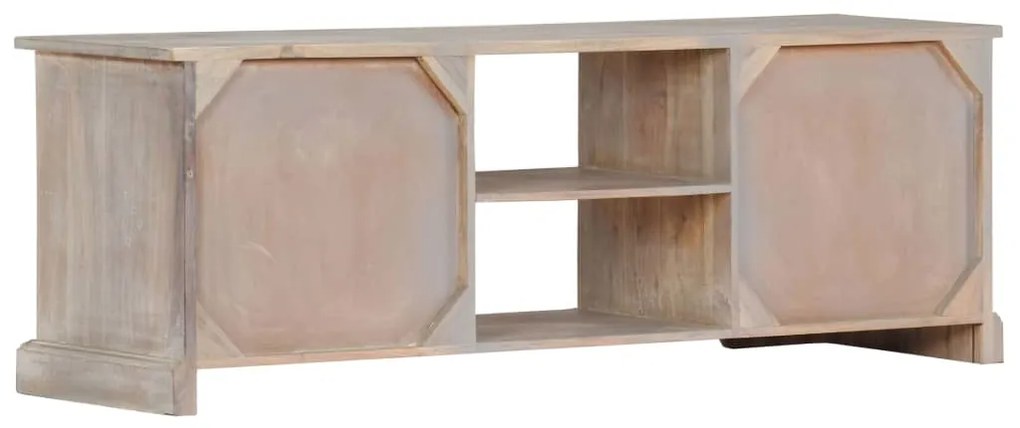 Móvel de TV 120x30x40 cm madeira de acácia maciça