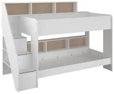 Beliche SUPER JOJO Branco e Carvalho L90 x P200 cm
