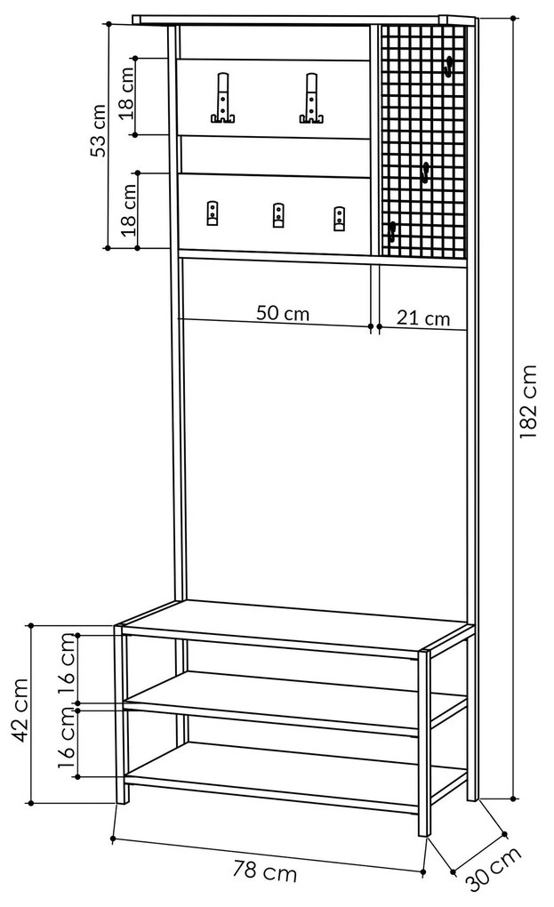Secretária Lima – Nogueira – 120 cm x 75,4 cm x 60 cm