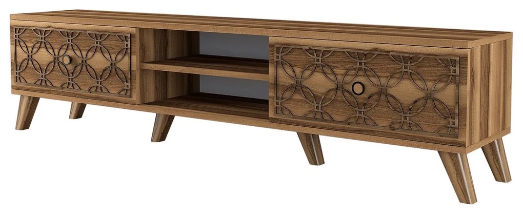 Móvel TV Class – Nogueira – 180 cm x 44 cm x 35 cm